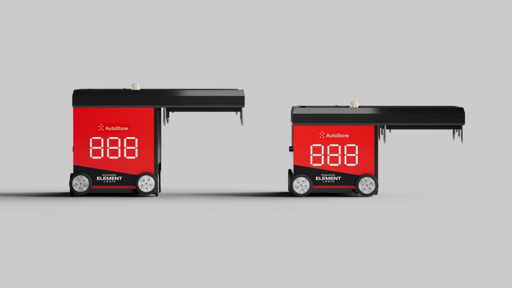 Two R5 Pro Robots standing side-by-side